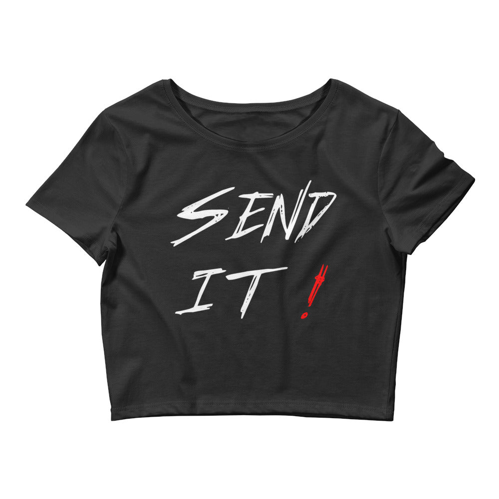 Send It [Scribble Crop Top]
